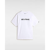 T-shirt Tell a Friend Vans Branco