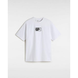 T-shirt Blocked Box Loose Vans Branco