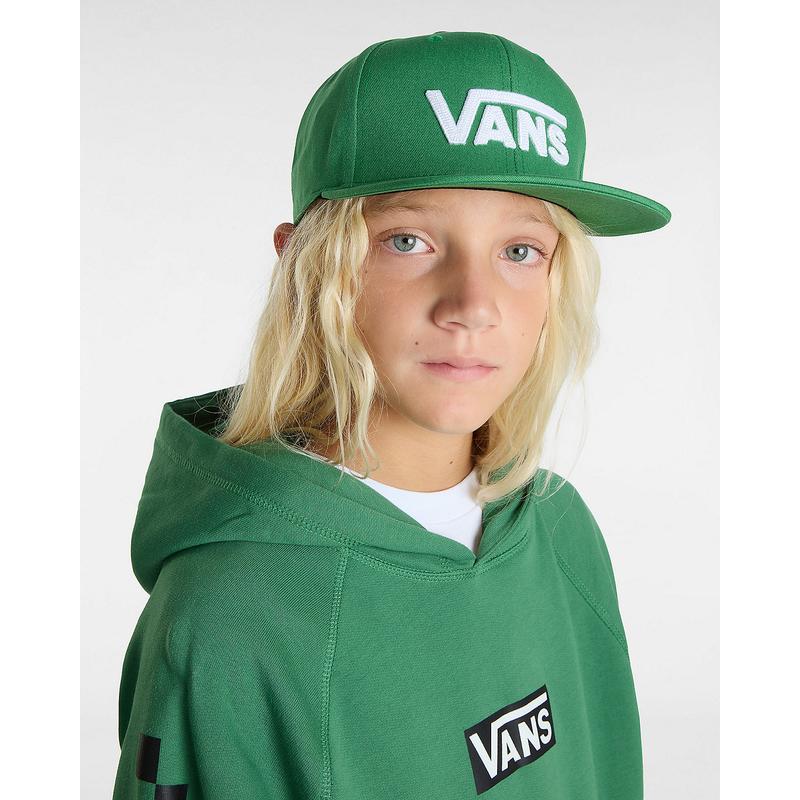 Boné Drop V II Snapback para criança (8-14 anos) Vans Verde Claro