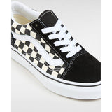 Ténis Primary Check Old Skool para criança (4-8 anos) Vans Preto