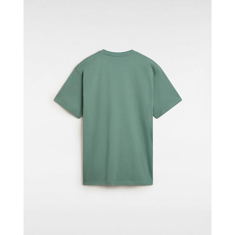 T-shirt Left Chest Logo Vans Verde