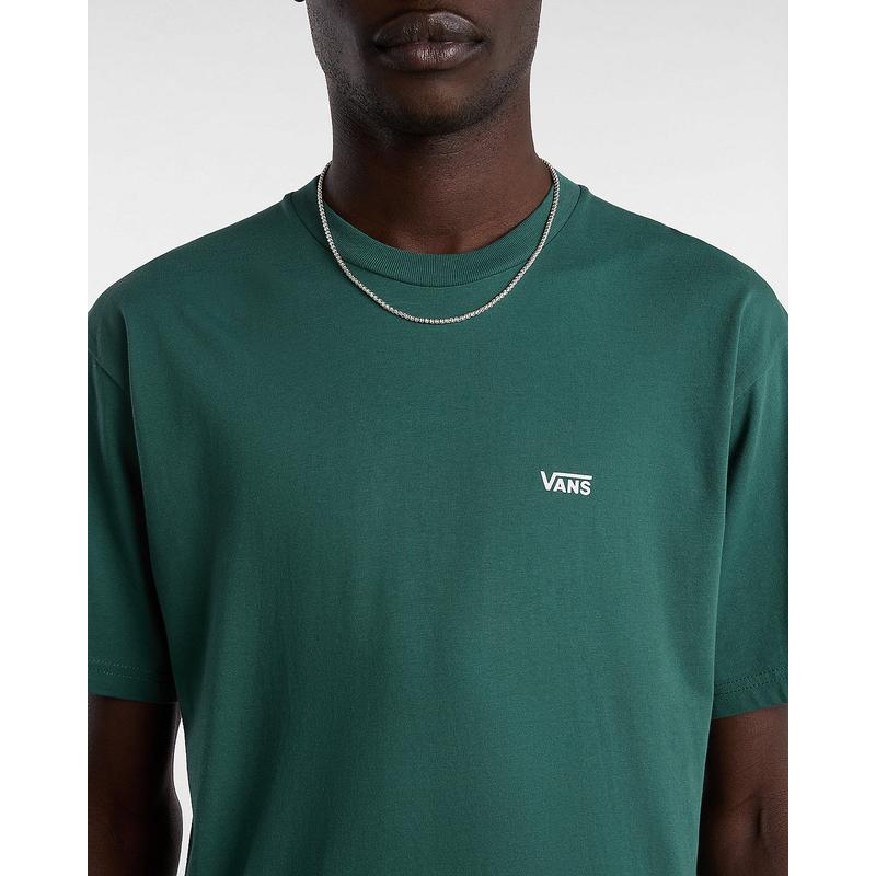 T-shirt com logótipo no peito, do lado esquerdo Vans Verde