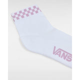 Meias Peek-A-Check Crew (1 par) Vans Rosa