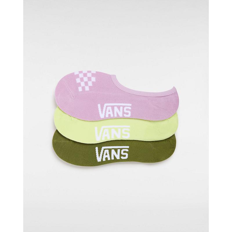 Meias Classic Canoodle (3 pares) Vans Rosa