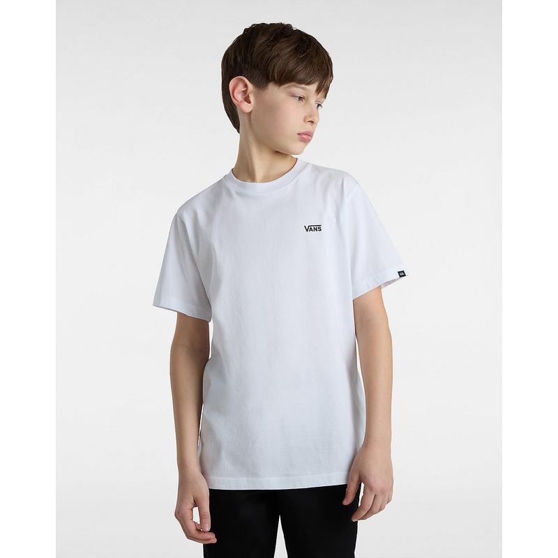 T-shirt Left Chest para rapaz (8-14 anos) Vans Branco