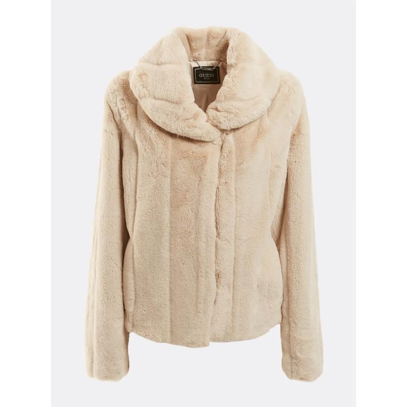 Faux fur jacket Guess