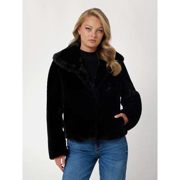 Faux fur jacket Guess