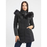 Casaco puffer comprido slim fit Guess