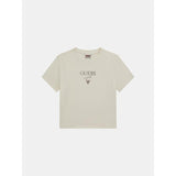 T-shirt logo triângulo pequeno Guess