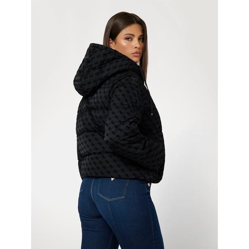 Casaco puffer logo 4g Guess