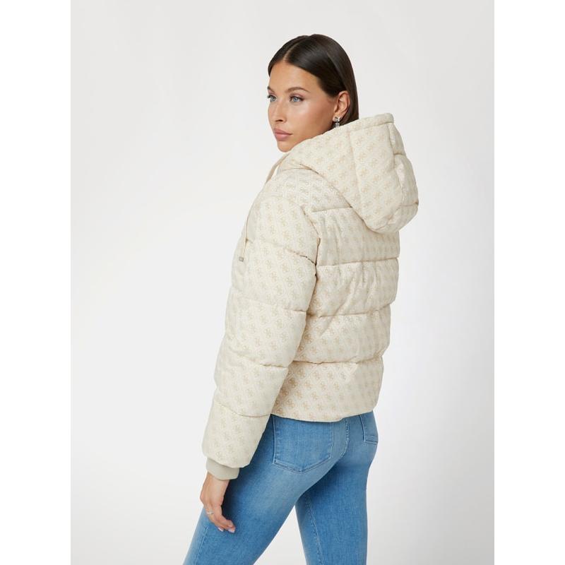 Casaco puffer logo 4g Guess