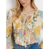 Blusa totalmente estampada Guess