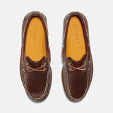 Sapato de Vela Clássico de Dois Ilhós para Homem em castanho Timberland