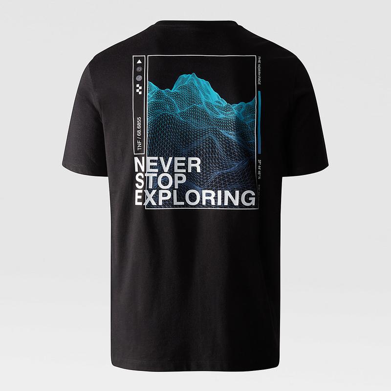 T-shirt com gráfico Foundation para homem The North Face