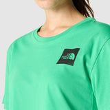 T-shirt curta Fine para mulher The North Face