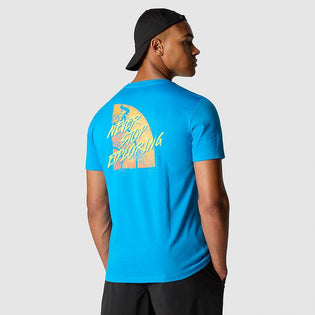 T-shirt com gráfico Foundation Tracks para homem The North Face