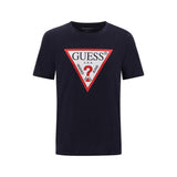 T-shirt com logótipo do triângulo Guess