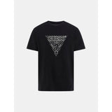 T-shirt com logótipo triângulo bordado Guess