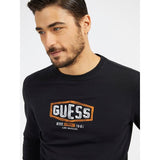 T-shirt stretch com logótipo na frente Guess
