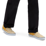 Ténis Classic Slip-On Checkerboard Vans Amarelo