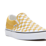 Ténis Classic Slip-On Checkerboard Vans Amarelo