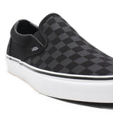 Ténis Slip-on Checkerboard Classic Vans Preto