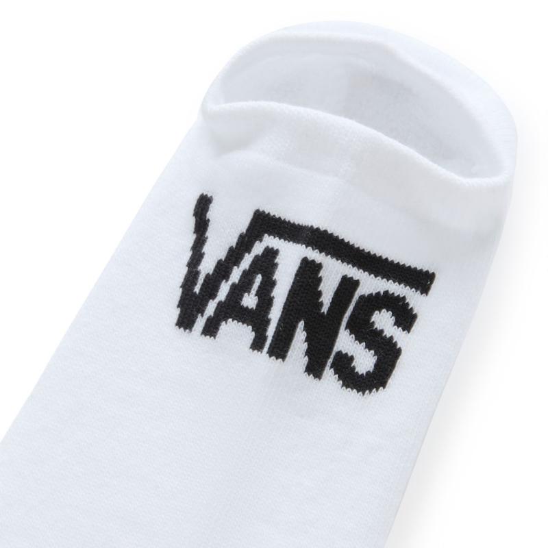 Meias Classic Kick (3 pares) Vans Branco