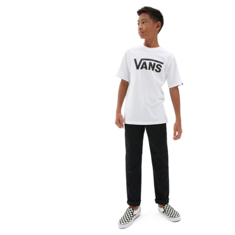 T-shirt Vans Classic Para Criança (8-14+ Anos) - Branco