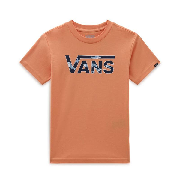 T-shirt Vans Classic Logo para rapaz  (2-8 anos) Vans Laranja