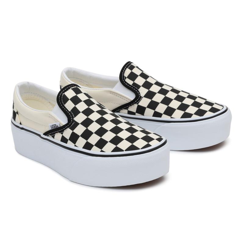 Ténis Classic Slip-On Stackform Vans Preto