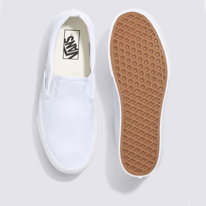 Ténis Classic Slip-On Stackform Vans Branco